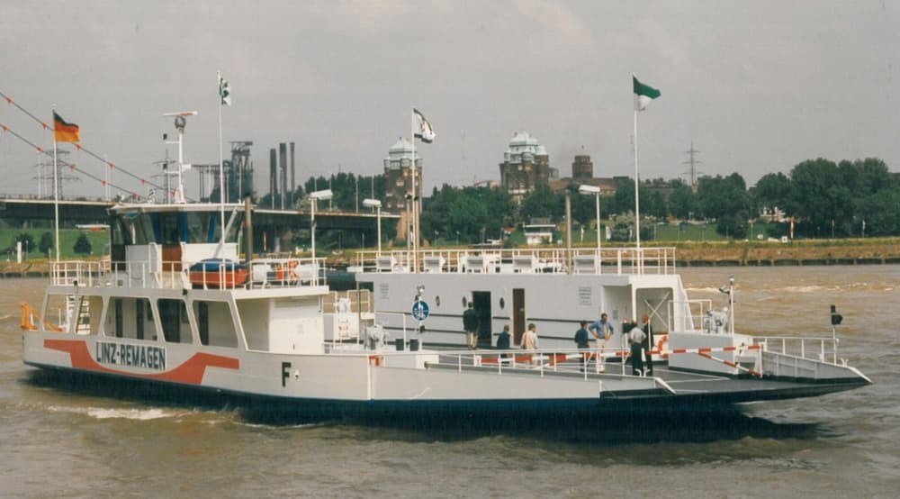 We start our first decade with the design, construction and construction supervision of a large number of ferries, beginning with the new construction of the Linz-Remagen ferry in 1995.